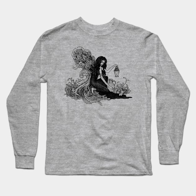 Insomnia Long Sleeve T-Shirt by eugeniahauss